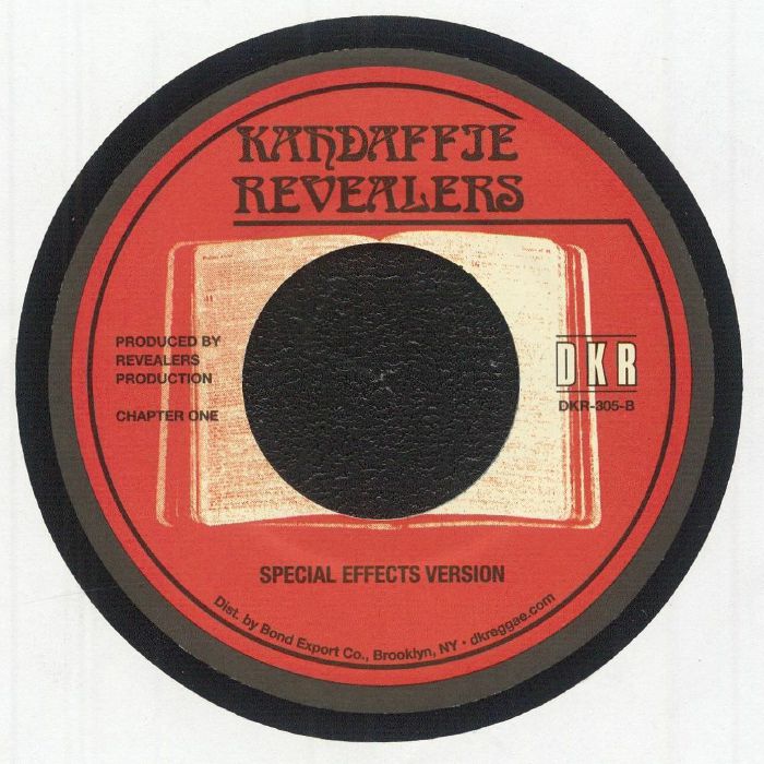 Junior Kahdaffie – Special Request To All Notch (7", Kahdaffie Revealers, 2025) Back Cover
