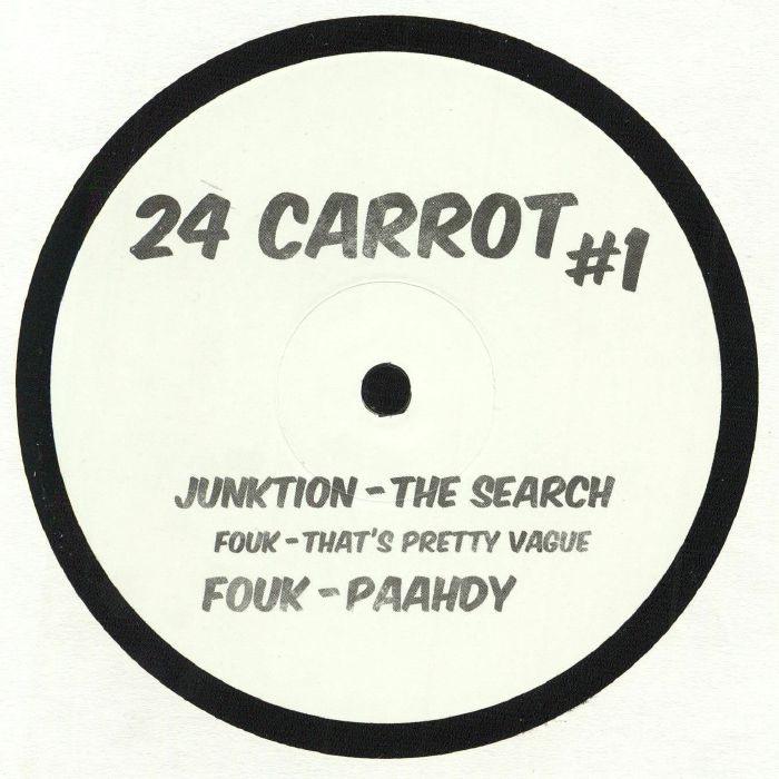 Junktion / Fouk – 24 Carrot #1 (12", 24 Carrot, 2019) Back Cover