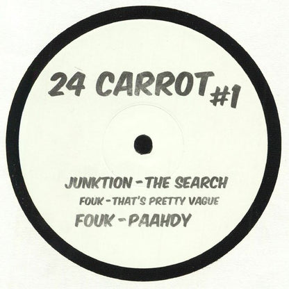 Junktion / Fouk – 24 Carrot #1 (12", 24 Carrot, 2019) Back Cover