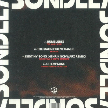 Various – Sondela Selects Vol.2 (12", Sondela Recordings, 2026) Back Cover