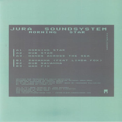 Jura Soundsystem – Morning Star (12", Temples Of Jura, 2026) Back Cover