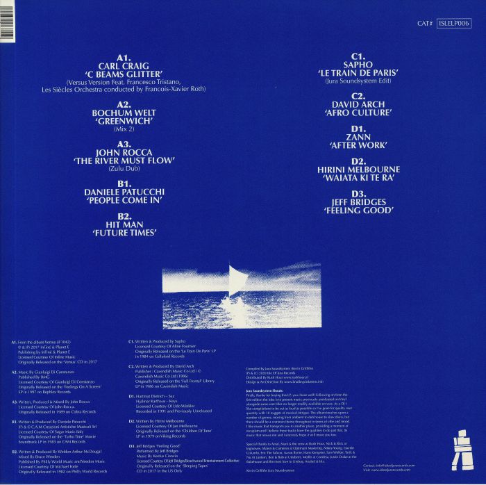Jura Soundsystem – Transmission Two (2xLP, Isle Of Jura, 2020) Back Cover