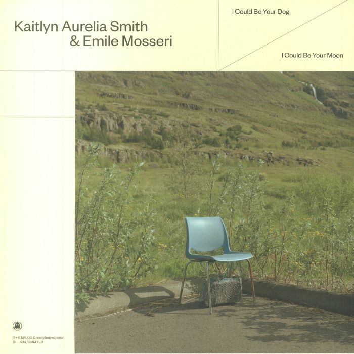 Kaitlyn Aurelia Smith & Emile Mosseri – I Could Be Your Dog / I Could Be Your Moon (LP, Blue Transparent, Ghostly International, 2022) Front Cover