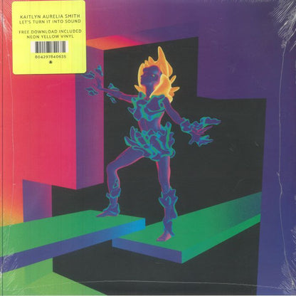 Kaitlyn Aurelia Smith – Let's Turn It Into Sound (LP, Yellow Neon, Ghostly International, 2022) Front Cover