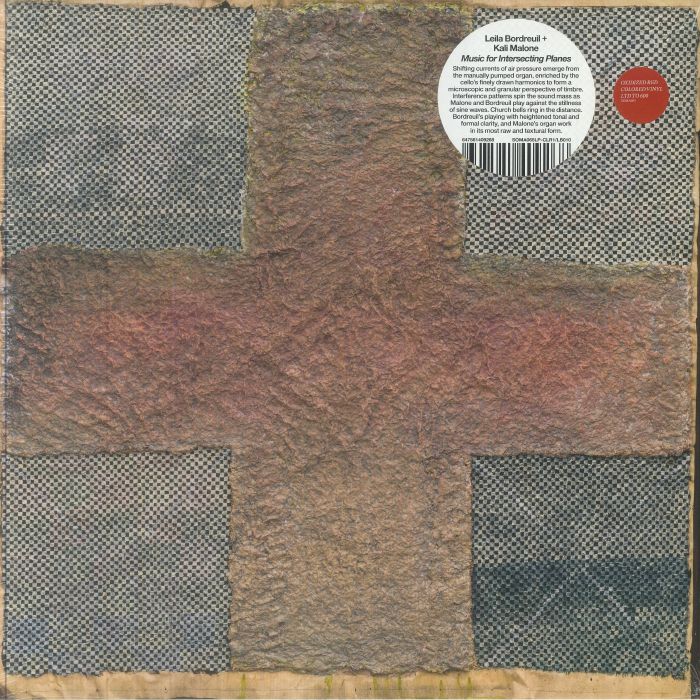 Leila Bordreuil Kali Malone – Music For Intersecting Planes (LP, Red Oxidized, Ideologic Organ, 2026) Front Cover