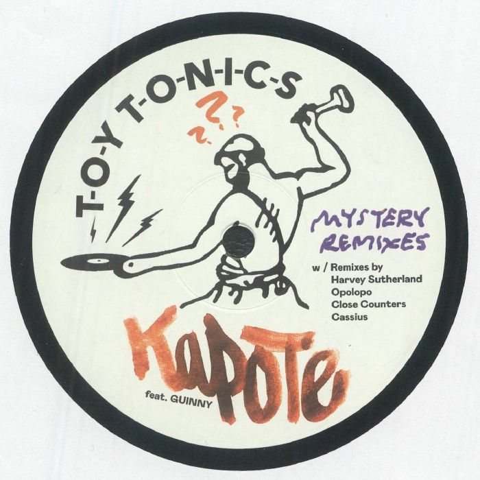 Kapote Guinny – Mystery Remixes (12", Toy Tonics, 2025) Front Cover