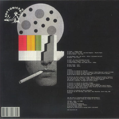 Kapote – Wildstyle House Vol. 1 (12", LP 2x12", Toy Tonics, 2026) Back Cover