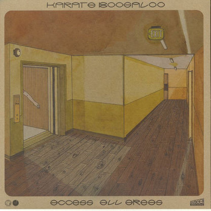 Karate Boogaloo – Access All Areas (Cassette, Colemine Records, 2026) Front Cover