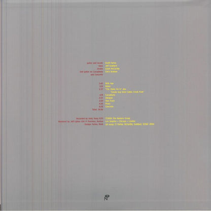 Karate – Pockets (LP, Gray, Numero Group, 2026) Back Cover