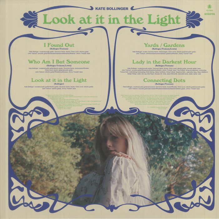Kate Bollinger – Look At It In The Light (12", Blue Marble, Ghostly International, 2022) Back Cover