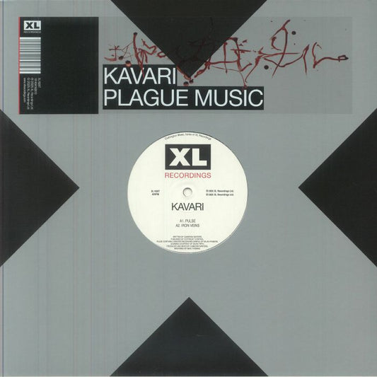 Kavari – Plague Music (12", XL Recordings, 2026) Front Cover