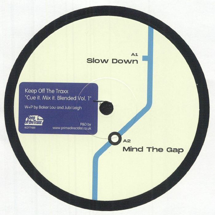 Keep Off The Traxx – Cue It. Mix It. Blended Vol. 1 (12", Keep Off The Traxx, 2025) Front Cover