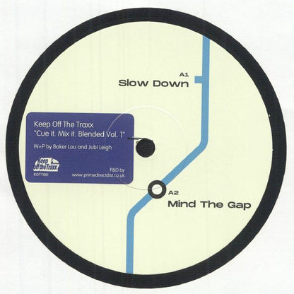 Keep Off The Traxx – Cue It. Mix It. Blended Vol. 1 (12", Keep Off The Traxx, 2025) Front Cover