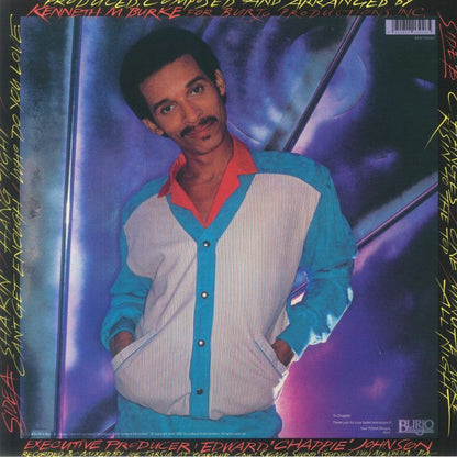 Keni Burke – Changes (LP, Be With Records, 2023) Back Cover