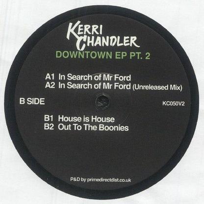 Kerri Chandler – Downtown EP Pt. 2 (12", Kerri Chandler, 2026) Back Cover