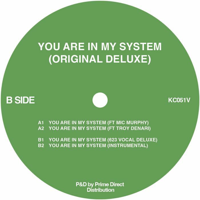 Kerri Chandler – You Are In My System (Original Deluxe) (12", Kerri Chandler, 2026) Back Cover