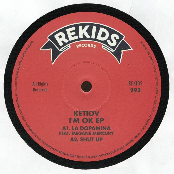 KETIOV – I’m OK EP (12", REKIDS, 2026) Front Cover