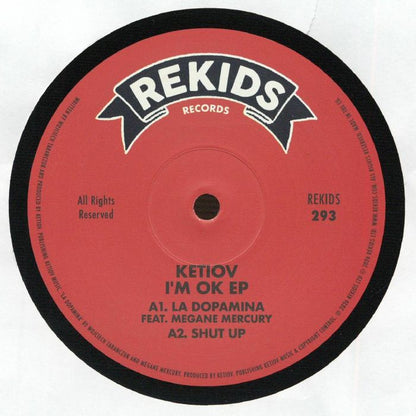 KETIOV – I’m OK EP (12", REKIDS, 2026) Front Cover