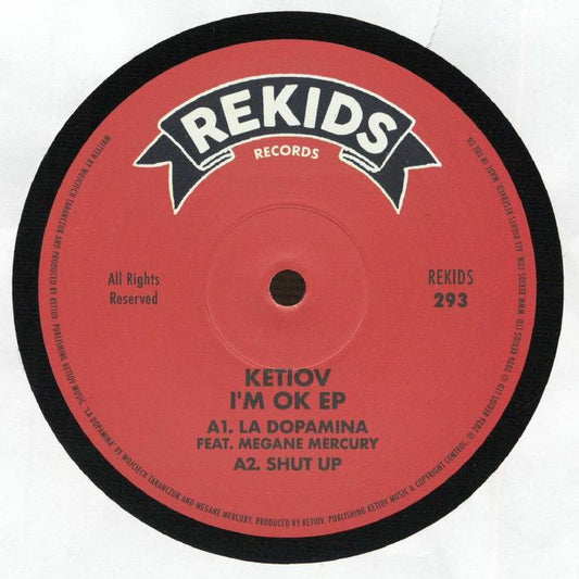 KETIOV – I’m OK EP (12", REKIDS, 2026) Front Cover