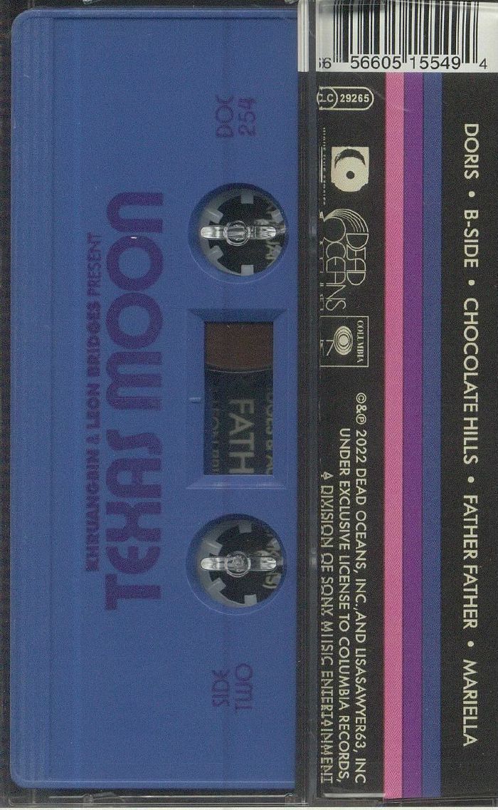 Khruangbin & Leon Bridges – Texas Moon (Cassette, Dead Oceans, 2022) Back Cover