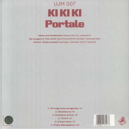 Ki Ki Ki – Portale (LP, U Jazz Me, 2025) back cover