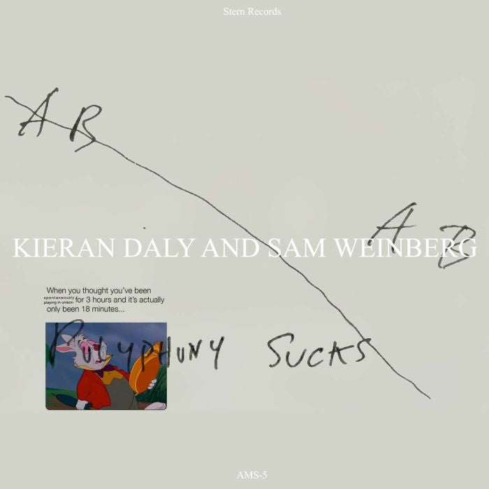 Kieran Daly , Sam Weinberg – Live Unison and Unison Continued (LP, Stern Records, 2026) Front Cover