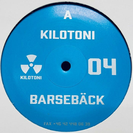 Kilotoni – Barsebäck (12", Kilotoni, 2026) Front Cover