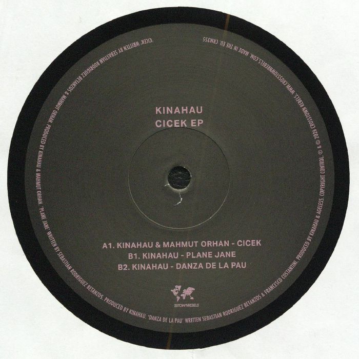 KinAhau – Cicek Ep (12", vinyl only, Crosstown Rebels, 2025) Back Cover