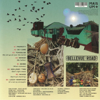 King Ayisoba – Pure Confusion (LP, Mais Um, 2026) Back Cover