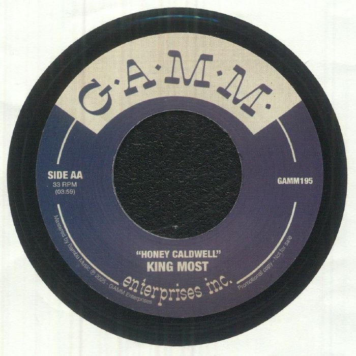 King Most – Dorothy Dilla Phife / Honey Caldwell (7", G.A.M.M., 2025) back cover