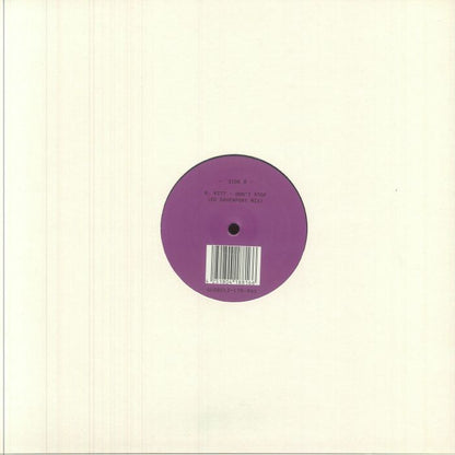 Koehler R. Kitt – The Doom Fulfilled / Don't Stop (12", GLOBULI LTD, 2025) Back Cover
