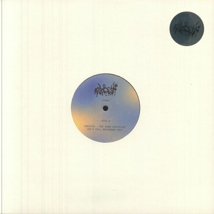 Koehler R. Kitt – The Doom Fulfilled / Don't Stop (12", GLOBULI LTD, 2025) Front Cover