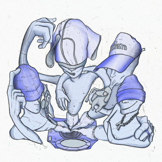 Kosmonauci – Brudna - Bielizna (LP, U Jazz Me, 2026) Back Cover