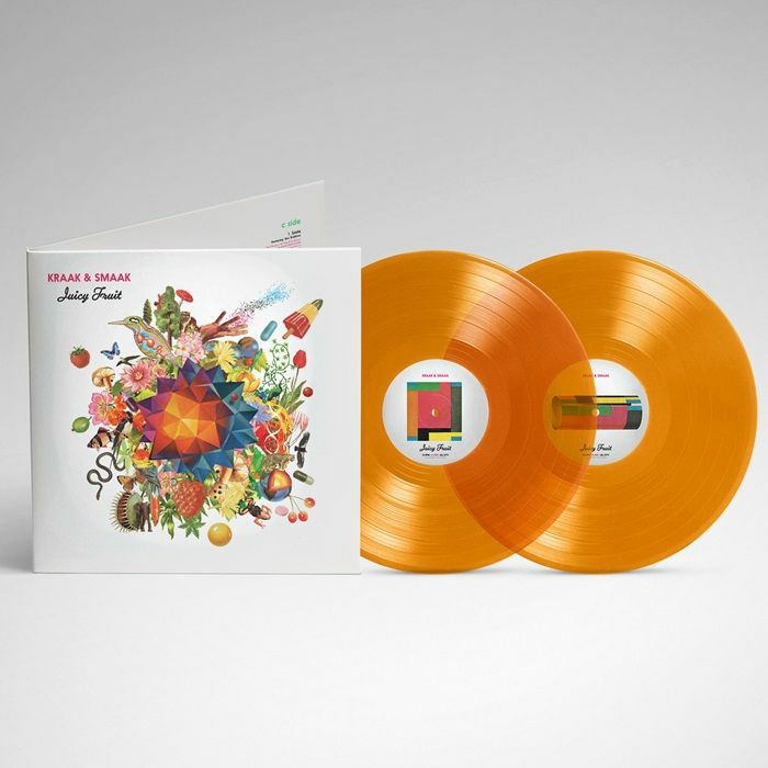 Kraak & Smaak – Juicy Fruit (2xLP, Orange, Jalapeno Records, 2026) Front Cover