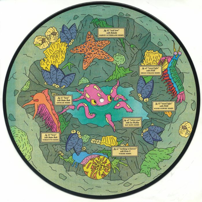Kraak & Smaak – Velvet Seas Remixed (12", Boogie Angst, 2026) Back Cover