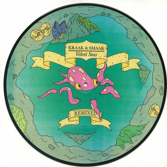 Kraak & Smaak – Velvet Seas Remixed (12", Boogie Angst, 2026) Front Cover