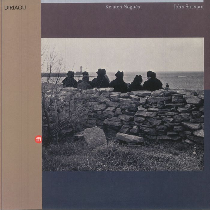 Kristen Nogues , John Surman – Diriaou (LP, SouffleContinu Records, 2025) front cover