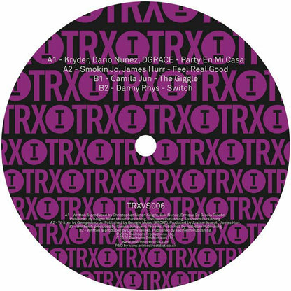 Kryder / Dario Nunez / Dgrace / Smokin Jo / James Hurr / Camila Jun / Danny Rhys – Toolroom Trax Sampler Vol 6 (12", Toolroom Trax, 2026) Back Cover