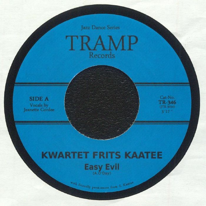 Kwartet Frits Kaatee Jeanette Cordee – Easy Evil (7", Tramp Records, 2025) Front Cover