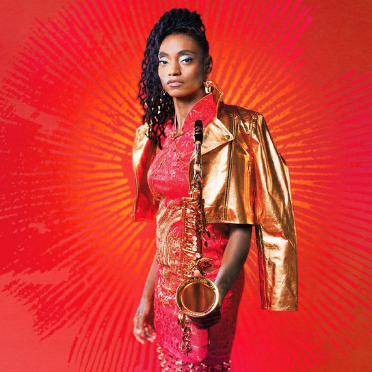Lakecia Benjamin – Phoenix Reimagined (Live) (LP, 180g, Limited to 500, Aimé Records, 2025) Front Cover