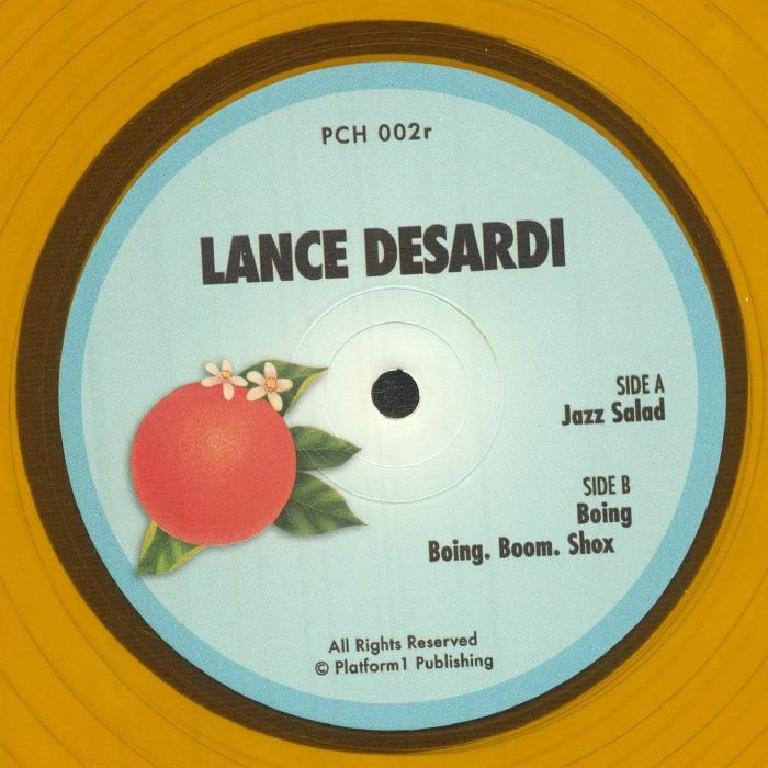 Lance DeSardi – Jazz Salad (12", Orange, Pacific Coast House Recordings, 2026) Front Cover