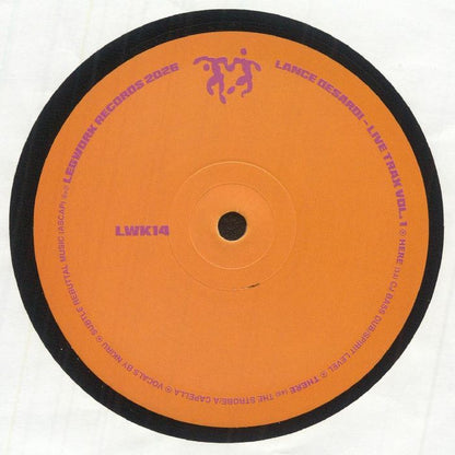 Lance DeSardi – Live Trax Vol.1 (12", Legwork, 2026) Back Cover