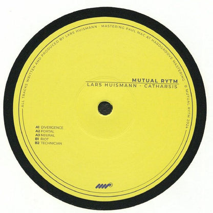 Lars Huismann – Catharsis EP (12", Mutual Rytm, 2024) Front Cover