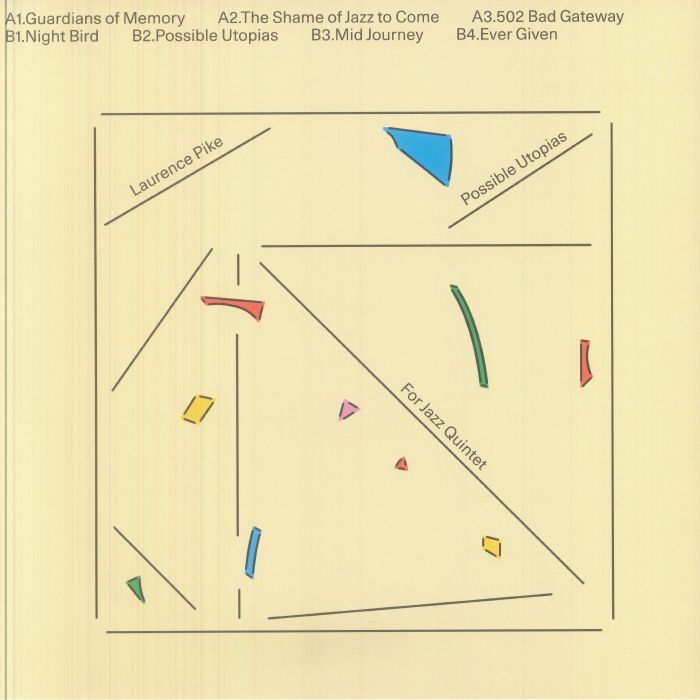 Laurence Pike – Possible Utopias For Jazz Quintet (LP, Balmat, 2026) Front Cover