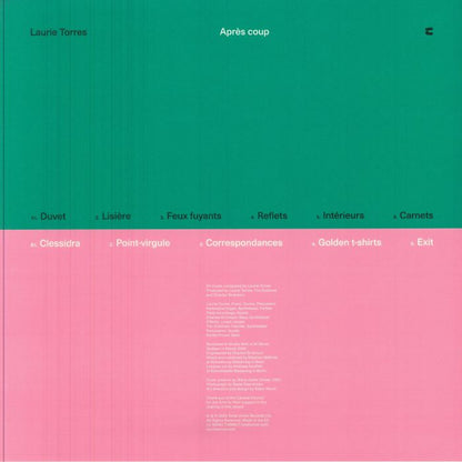 Laurie Torres – Après Coup (LP, Clear, Tonal Union, 2026) Back Cover