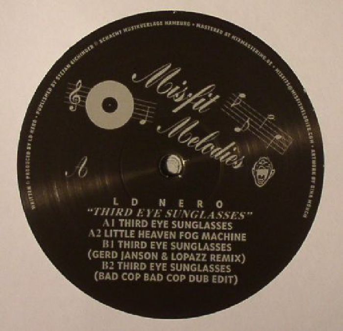 LD Nero – Third Eye Sunglasses (12", Misfit Melodies, 2015) Front Cover