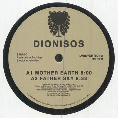 Le Dionisos – Trilogy (12", Lovers' Yacht, 2026) Front Cover
