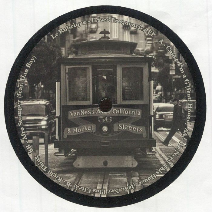 Rubrique – Frisco Frequencies EP (12", Deep Diners, 2026) Front Cover