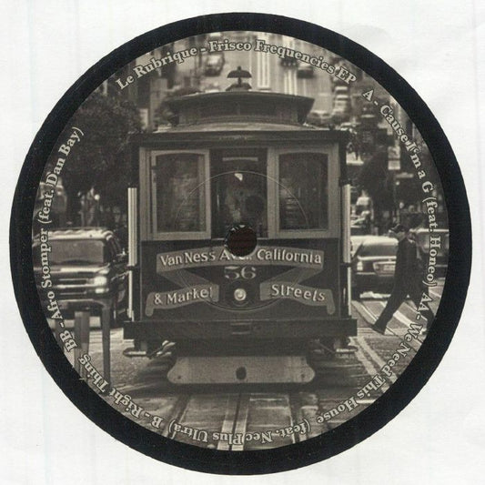 Le Rubrique – Frisco Frequencies EP (12", Deep Diners, 2026) Front Cover