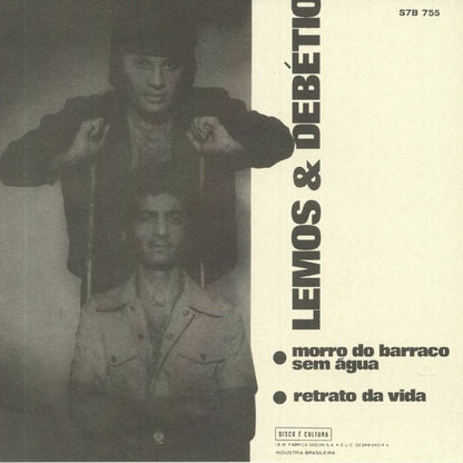 Lemos E Debétio – Morro Do Barraco Sem Água / Retrato da Vida (7", Mr Bongo, 2021) Back Cover